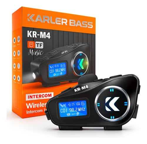Intercomunicador Bluetooth Casco Moto KR-M4
