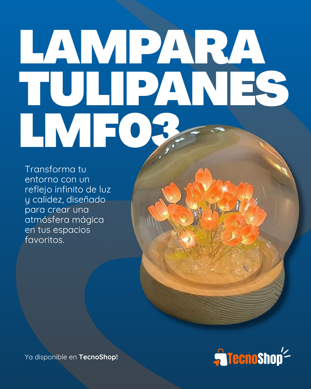 LAMPARA TULIPANES LMF03