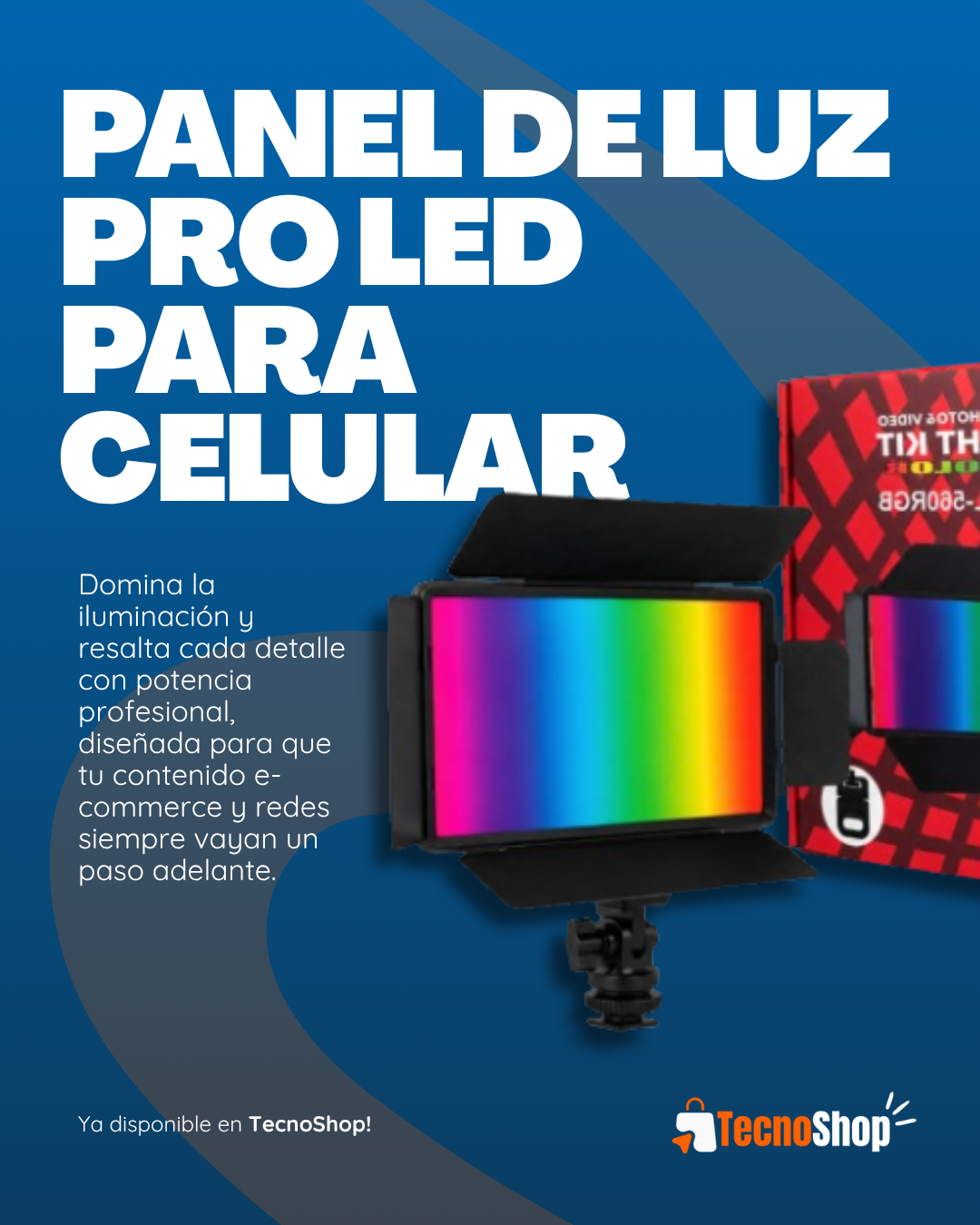 Panel De Luz Pro Led para celular