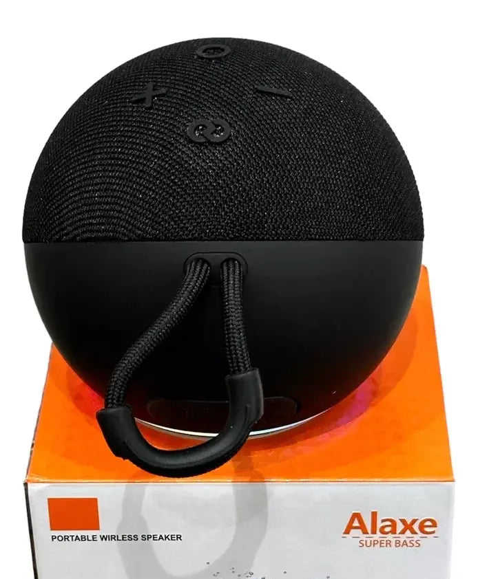 Parlante Bluetooth Alaxe Diseño Balón con Luces LED Recargable